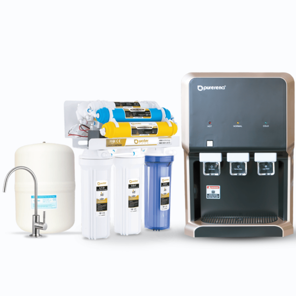 فلتر مياه 7 مراحل فيتنامي مع براده ماء بيورينا الأصيل الفاخرة